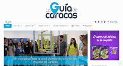 Desktop Screenshot of laguiadecaracas.net