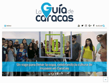 Tablet Screenshot of laguiadecaracas.net
